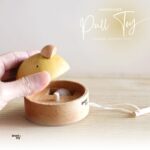 天然木のひっぱるおもちゃ（プルトイ）は木のぬくもりが感じられるハンドメイドの木のおもちゃ。